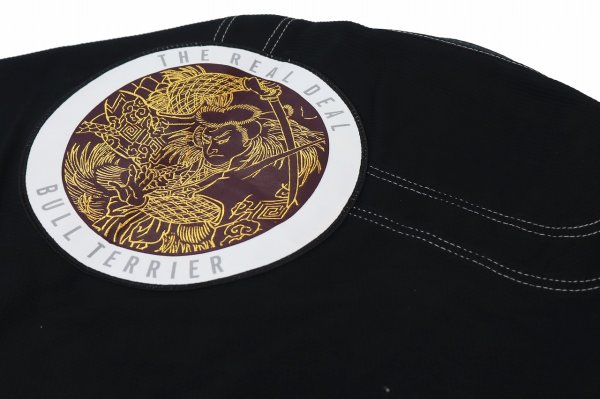 画像8: BULL TERRIER 柔術衣 Jiraiya2.0 黒 (8)