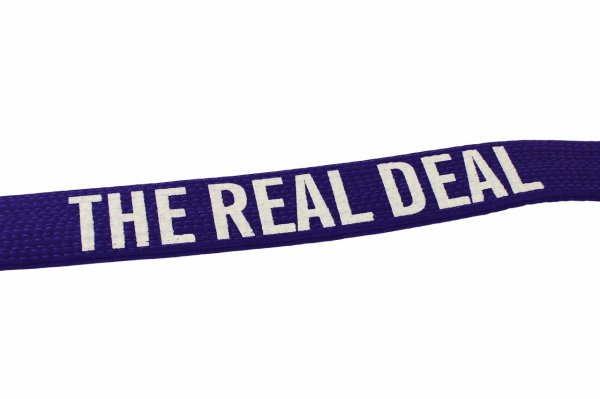 画像2: BULLTERRIER Premium Heavy Belt 紫帯 (2)