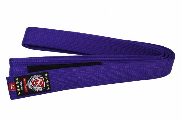 画像1: BULLTERRIER Premium Heavy Belt 紫帯 (1)