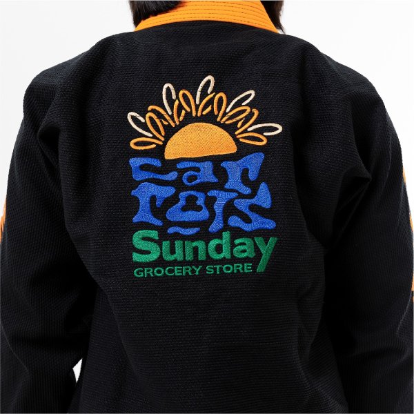 画像10: CARROTS × SUNDAY GROCERY STORE 柔術衣 黒 (10)