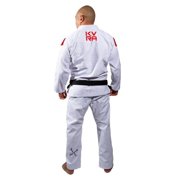 画像3: KVRA 柔術衣 Crest 白 (3)