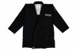 画像1: ACEVEN キッズ柔術衣 01 黒 (1)