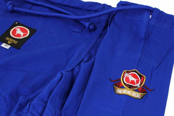 画像8: BULL TERRIER 柔術衣 Five Star 青 (8)