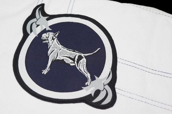 画像6: BULLTERRIER　キッズ柔術衣　Traditional　白 (6)