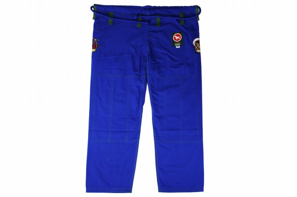 画像4: BULL TERRIER 柔術衣 Fujin Raijin2.0 青 (4)