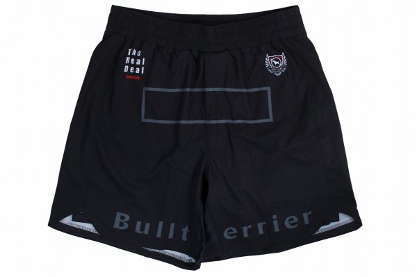 画像4: BULLTERRIER ファイトショーツ Fight&Sports 黒 (4)