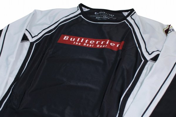 画像6: BULLTERRIER ラッシュガード Rank4.0 長袖 白 (6)