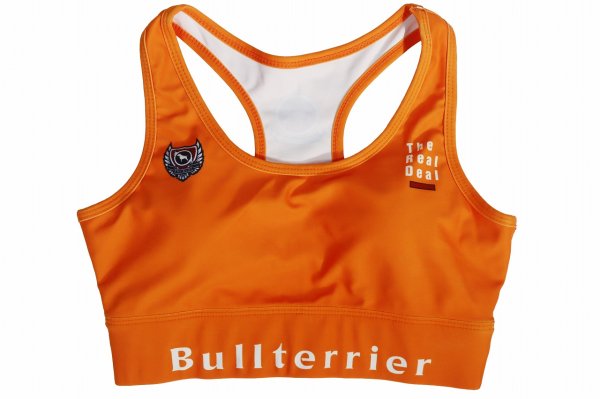 画像1: BULLTERRIER レディースブラトップ3.0 オレンジ (1)