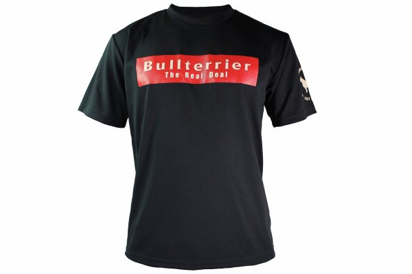 画像4: BULL TERRIER ドライTシャツ Basic Logo 黒 (4)
