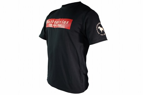 画像5: BULL TERRIER ドライTシャツ Basic Logo 黒 (5)