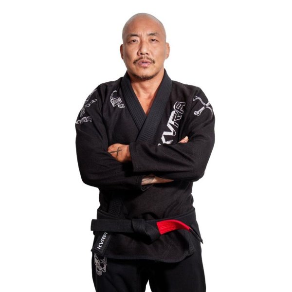 画像1: KVRA 柔術衣 Silver arte 黒 (1)