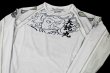 画像6: BULLTERRIER ラッシュガード Orochimaru 長袖 白 (6)