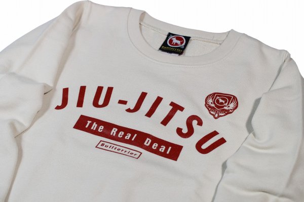 画像3: BULLTERRIER　キッズスウェットトレーナー Jiu-Jitsu ベージュ (3)