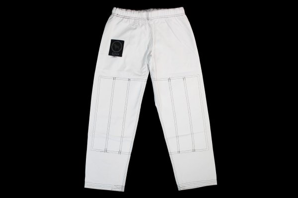 画像4: ブルテリア キッズ柔術衣 スーパーライトLAS 白 (4)