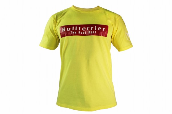 画像4: BULL TERRIER Tシャツ Basic Logo 黄 (4)