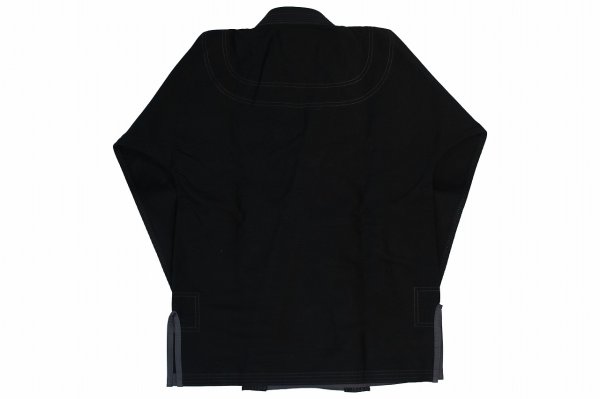 画像3: BULLTERRIER 柔術衣 スーパーライトLAS 黒 (3)