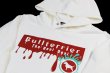 画像3: BULLTERRIER　キッズフードパーカー Paint 白 (3)