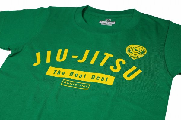 画像3: BULLTERRIER　キッズTシャツ Jiu-Jitsu グリーン (3)