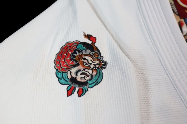 BULL TERRIER 柔術衣 Torah 白