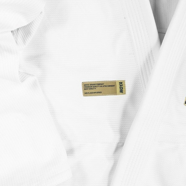 画像6: MOYA BRAND 柔術衣 26FLAGSHIP 白 (6)