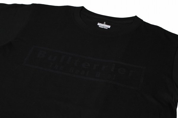 画像3:          商品名：BULL TERRIER Tシャツ ボックスロゴフロ 黒 (3)