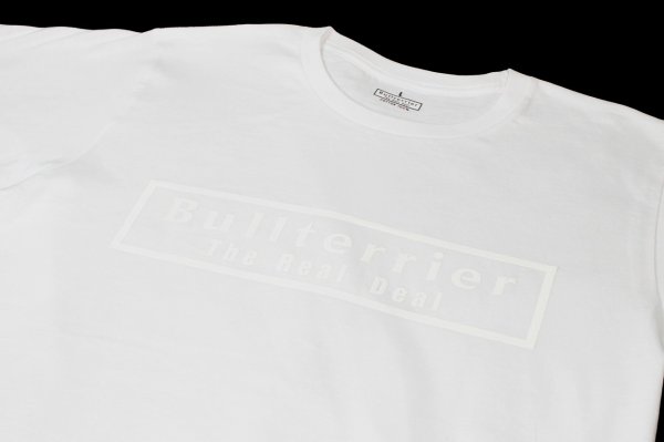 画像3: BULL TERRIER Tシャツ ボックスロゴフロ 白 (3)