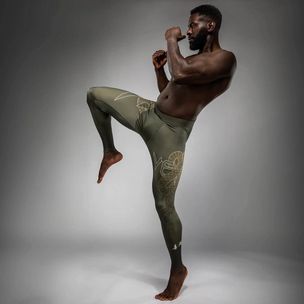 画像7: VENUM ロングスパッツ Serpenti カーキ/ブロンズ/アイボリー (7)