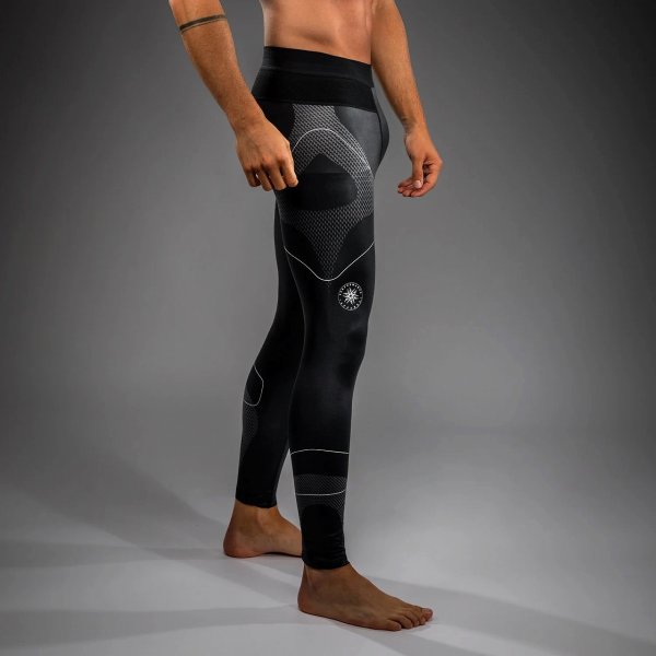 画像6: VENUM ロングスパッツ Nexus 黒/シルバー (6)