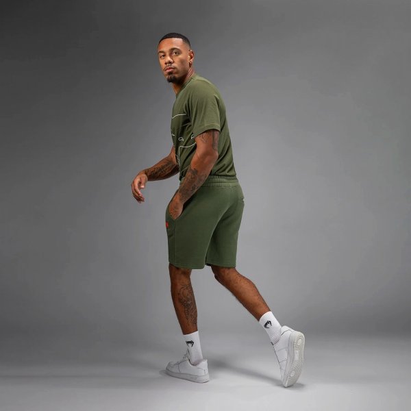 画像5: VENUM コットンショーツ Classic カーキ (5)