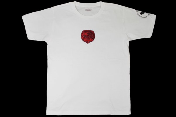 画像1: BULL TERRIER Tシャツ ビンテージエンブレム 白 (1)