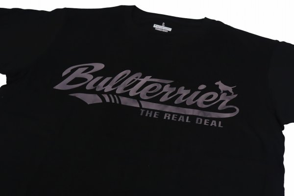 画像3: BULL TERRIER Tシャツ ベースボールロゴ 黒 (3)