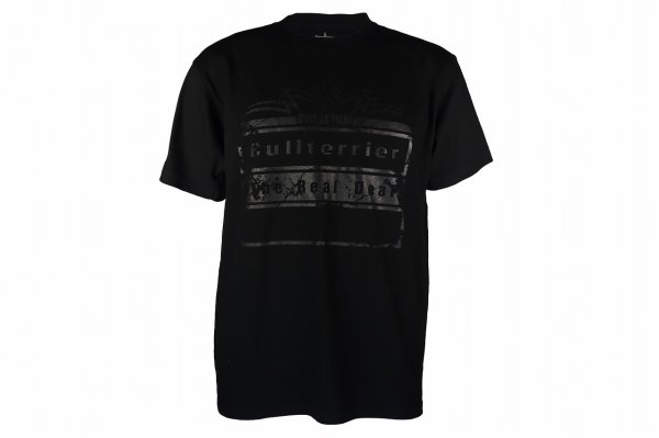 画像4: BULL TERRIER Tシャツ Born to Fight 黒/黒 (4)