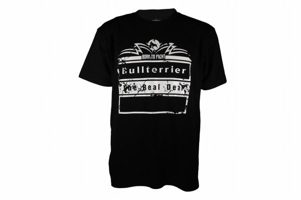 画像4: BULL TERRIER Tシャツ Born to Fight 黒 (4)