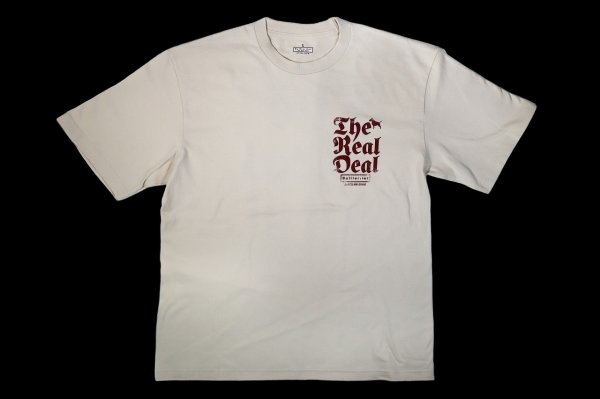 画像1: BULL TERRIER ビッグシルエットTシャツ TRD ベージュ (1)