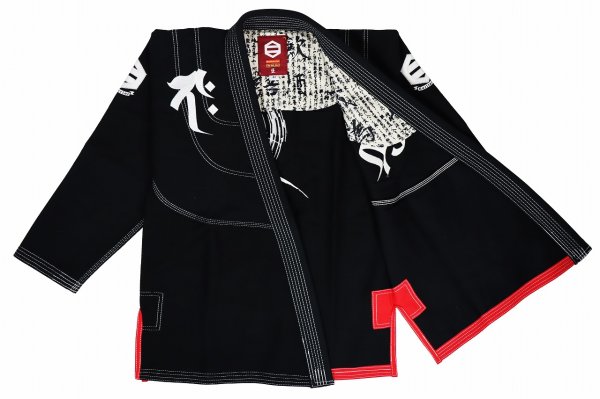 画像2: BULL TERRIER 柔術衣 Sazen RPC 黒 (2)