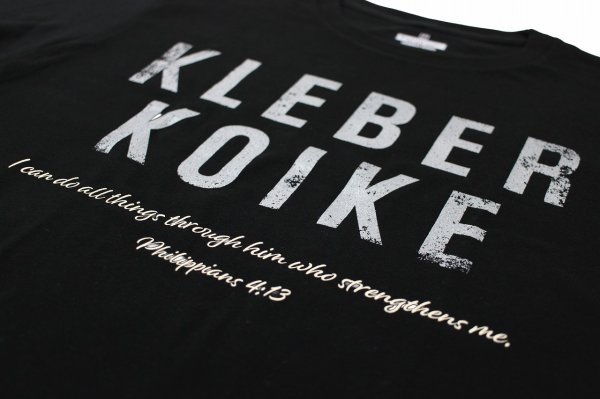 画像3: BULL TERRIER クレベル・コイケ Live to Fight Tシャツ 黒 (3)