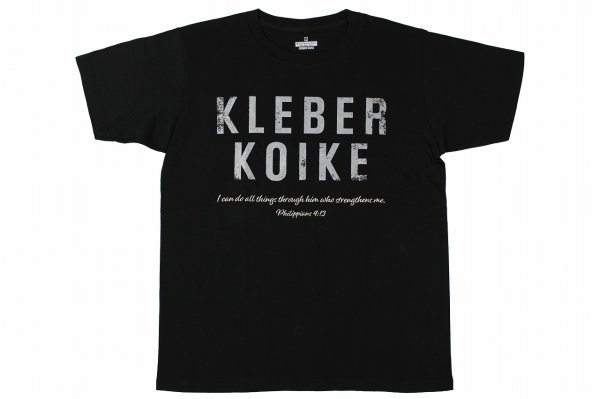 画像1: BULL TERRIER クレベル・コイケ Live to Fight Tシャツ 黒 (1)