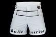 画像1: BULLTERRIER ファイトショーツ Fight&Sports 白 (1)