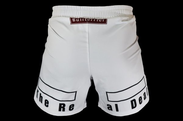 画像3: BULLTERRIER ファイトショーツ Fight&Sports 白 (3)