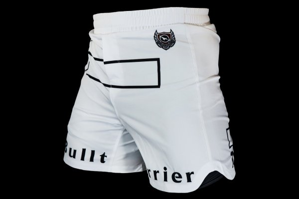 画像2: BULLTERRIER ファイトショーツ Fight&Sports 白 (2)