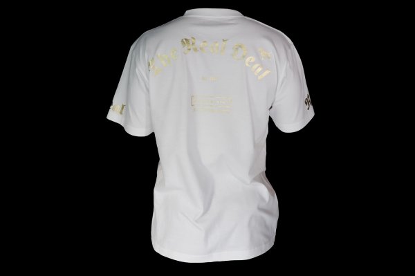 画像7: BULL TERRIER Tシャツ THE 白/金 (7)