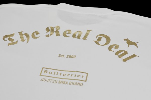画像4: BULL TERRIER Tシャツ THE 白/金 (4)