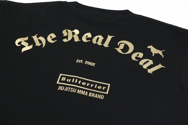 画像4: BULL TERRIER Tシャツ THE 黒/金 (4)