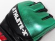 画像3: Athlete X　MMAグローブ METALLIC 緑 (3)