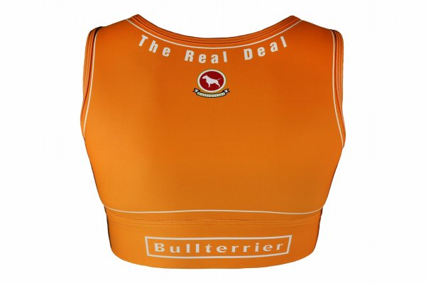 画像7: BULLTERRIER レディースブラトップ Atleta オレンジ (7)