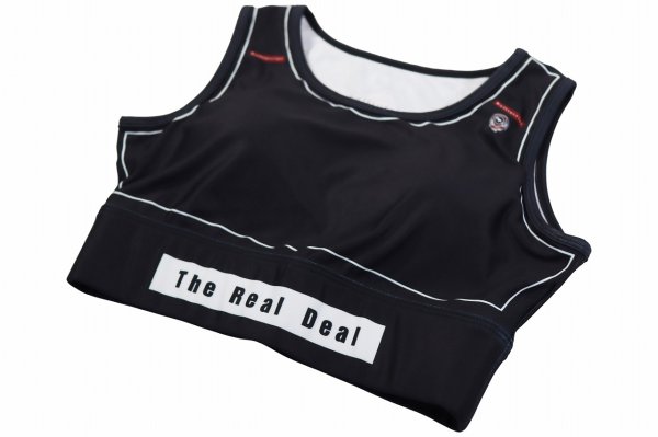 画像3: BULLTERRIER レディースブラトップ Atleta 黒 (3)