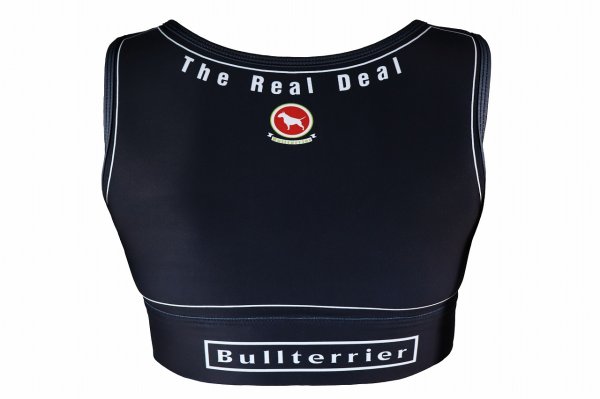 画像7: BULLTERRIER レディースブラトップ Atleta 黒 (7)