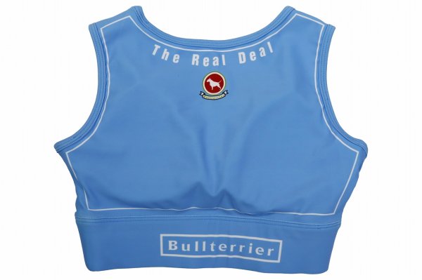 画像2: BULLTERRIER レディースブラトップ Atleta スカイ (2)