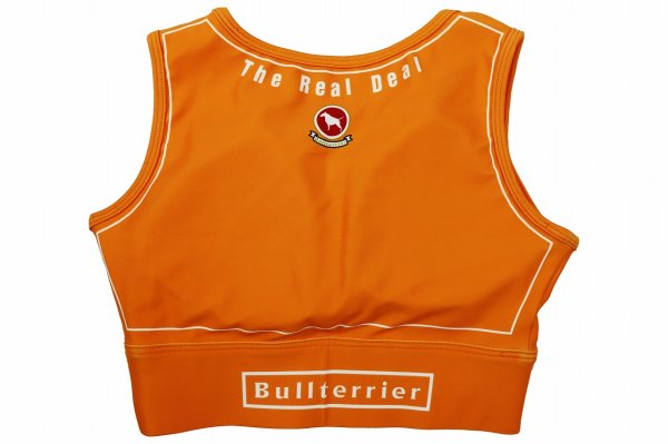 画像2: BULLTERRIER レディースブラトップ Atleta オレンジ (2)