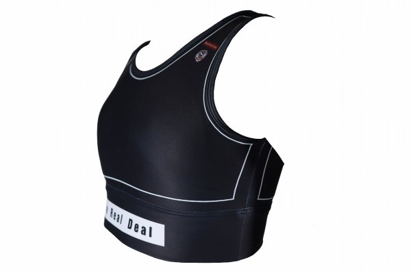 画像6: BULLTERRIER レディースブラトップ Atleta 黒 (6)
